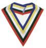 Eastern Star Jewels, collars and ribbon badges .